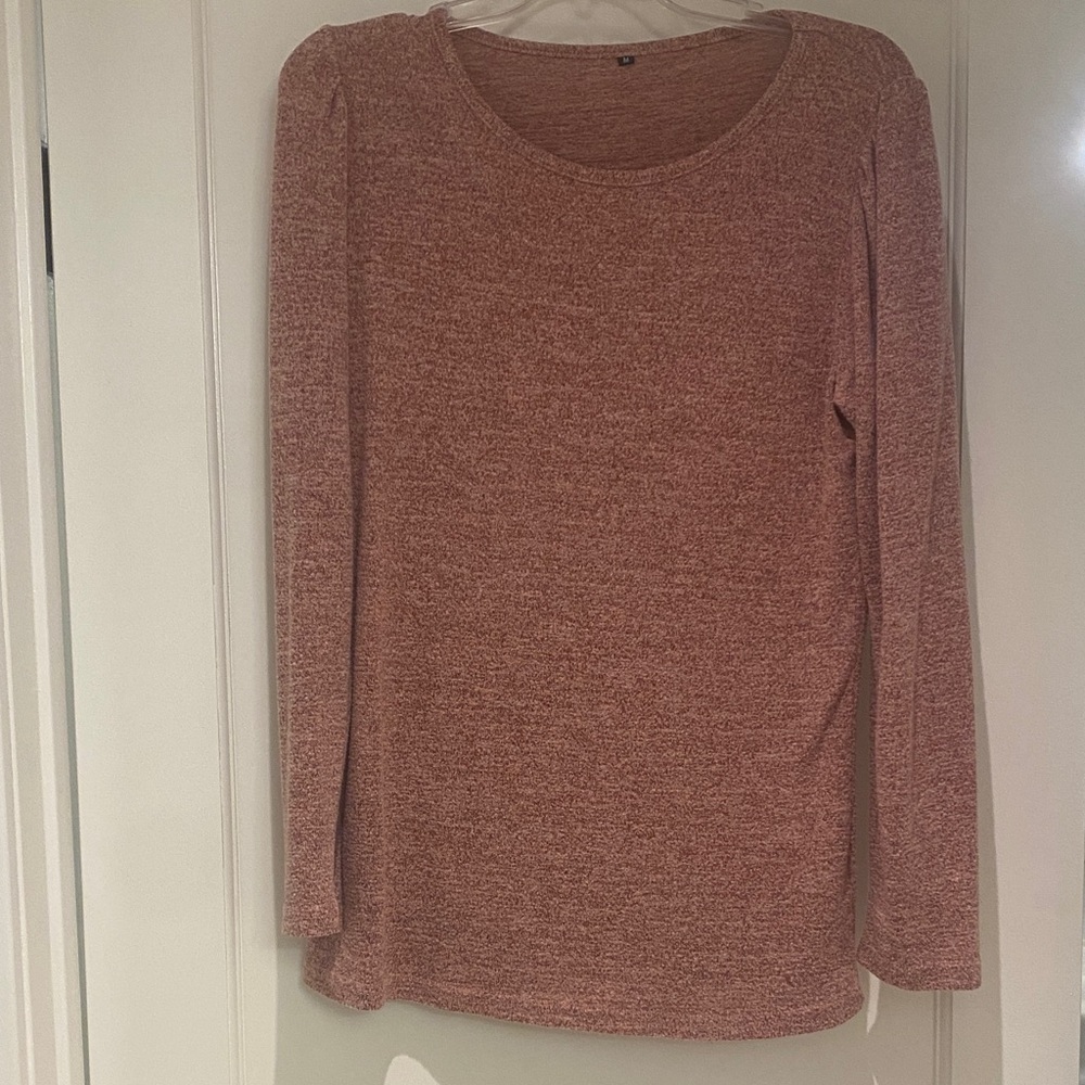 Cozy Long Sleeve Top - Pink